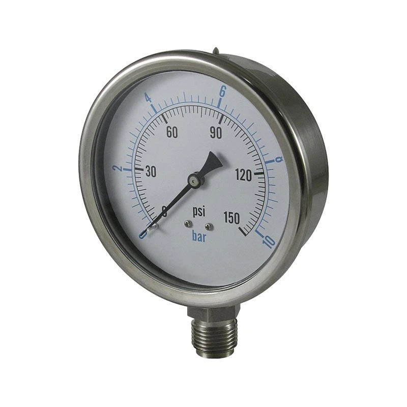 Lahat ng Stainless Steel Pressure Gauge