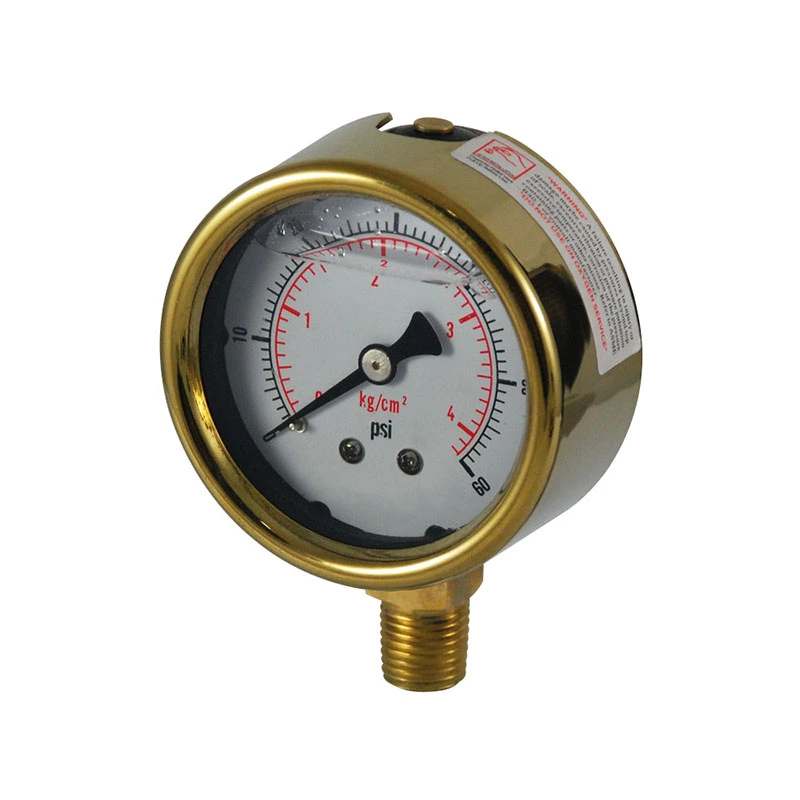 Huwad na Brass Mining Pressure Gauge